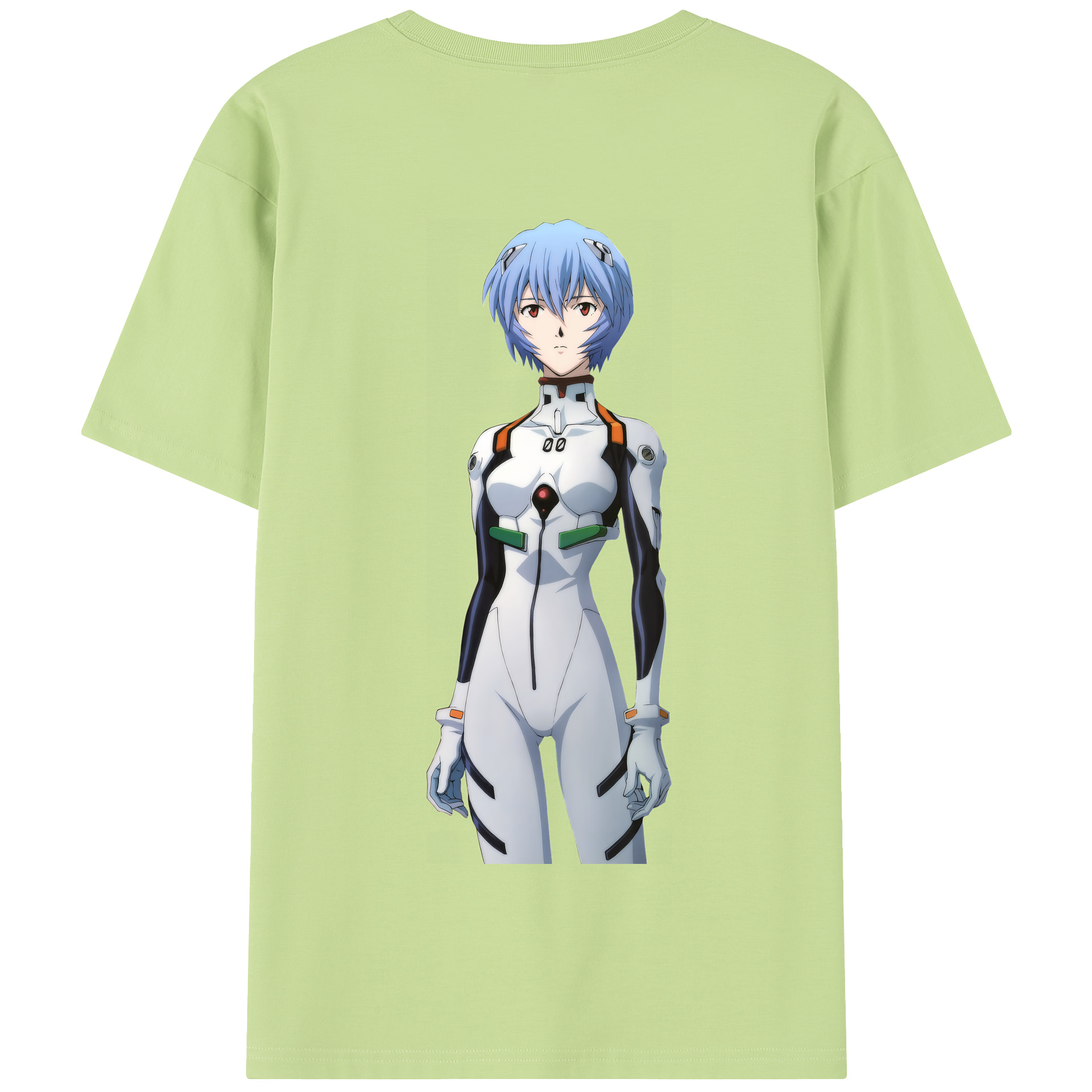（画像用） EVA 新世紀エヴァンゲリオン 綿100％半袖Tシャツ（背面プリント）